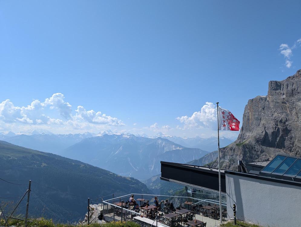 Aussicht vom Gemmi-Pass